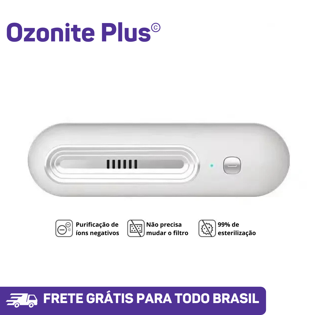 Ozonite Plus© Desodorizador e Purificador de Ar