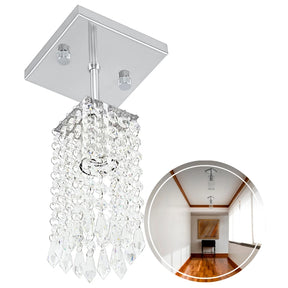 Lustre de Cristal Acrilico Clearcrillic Quadrado