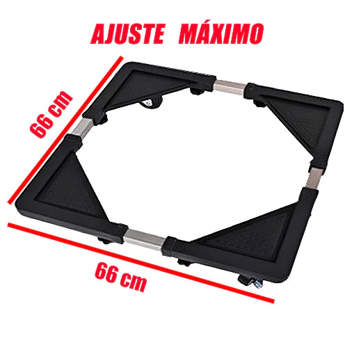 Suporte Multiuso Ajustável com Rodinhas