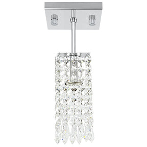 Lustre de Cristal Acrilico Clearcrillic Quadrado